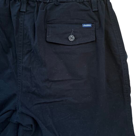 Chubbies Chino Shorts 5.5 Inseam in Black Size Large - Picture 3 of 5